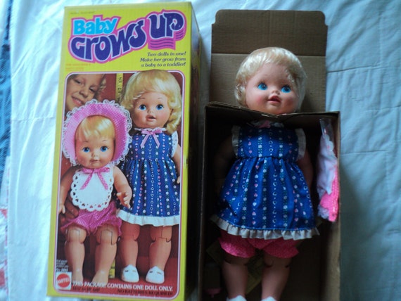 Doll Baby Grows Up Comes with box and accessories 1978