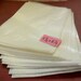 Glassine Bags 25 - 5 1/2" x 8 1/4"