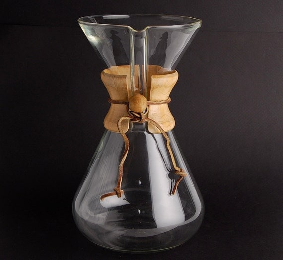 Vintage Chemex Coffee Maker HAND BLOWN Germany by Zetro on Etsy