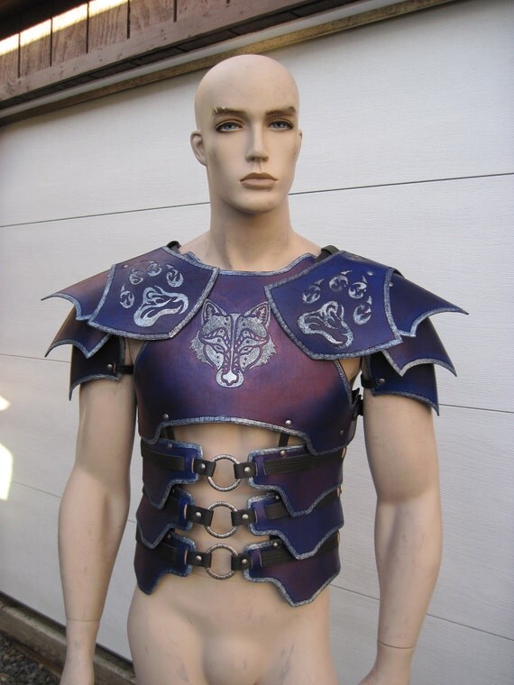 WOLF LEATHER ARMOR wolf leather armor: