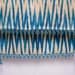 crochet ikat scarf with bead-lace ends - Turkish OYA - 14.96'' x 78.74'' - FAST worldwide shipment with UPS - 133