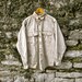 80s Acid Wash Tan Duck Canvas Work Shirt - Carhartt - Mens Large