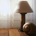 A Pair of Upcycled Wooden Lamps, Handmade Lamps, Beach House Decoration Lamps, Bed Side Lamps