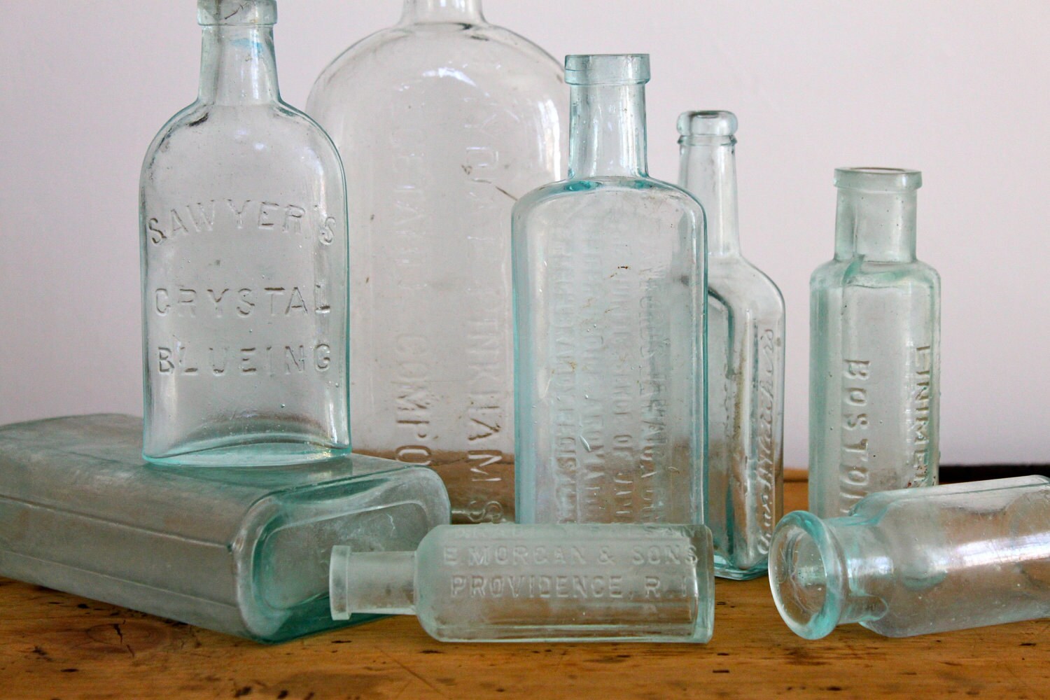 Vintage medical bottles Free shipping in USA