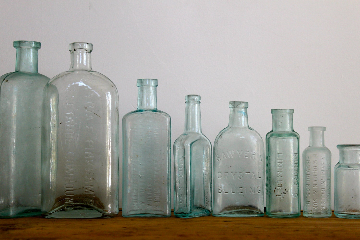 Vintage medical bottles Free shipping in USA