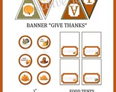 Items similar to Thanksgiving Printables Package on Etsy