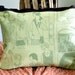 vintage magazine fabric pouch