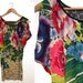 Vintage Floral tunic, Women tunic