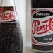 Vintage 1950s Pepsi Cola Unopened Glass Bottle Full Collectable