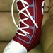 High Top Converse Novelty Pillow