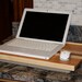 Wooden Computer Lap Desk with Removable Cushion