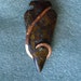 Multicolored Agate Arrowhead Copper Wrapped Pendant