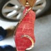 Rhodochrosite Silver Wrapped Pendant