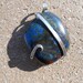 Azurite Silver Wrapped Pendant