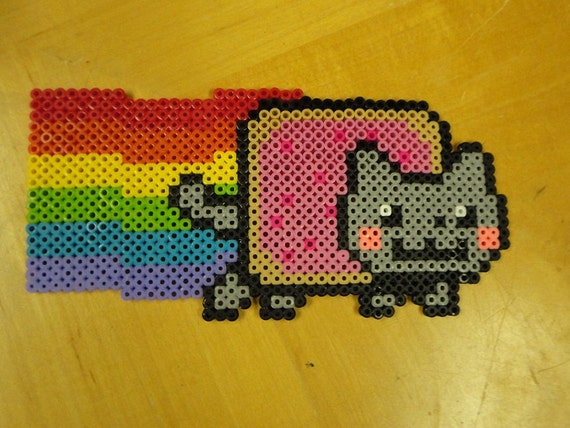 Items similar to 8bit Nyan Cat on Etsy