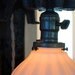 Vintage Industrial Pair of Burner Sconces