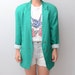 Vintage Mint green Blazer