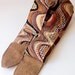 Super Funkadelic Swirl Print Guitar Strap, Comfortable and Adjustable with Nickel Plated Hardware and Chocolate Brown Suede Ends