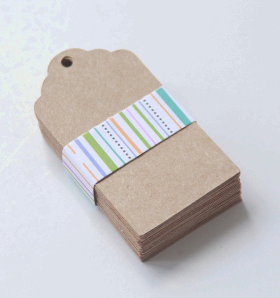 36 Blank Kraft Paper Hang Tags Blank Hang Tags Gift Tags