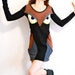 SALE - Big EYE Owl Pocket Dress - last one