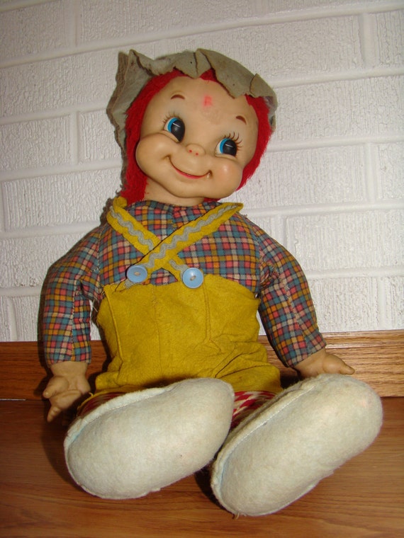 rushton rubber face doll