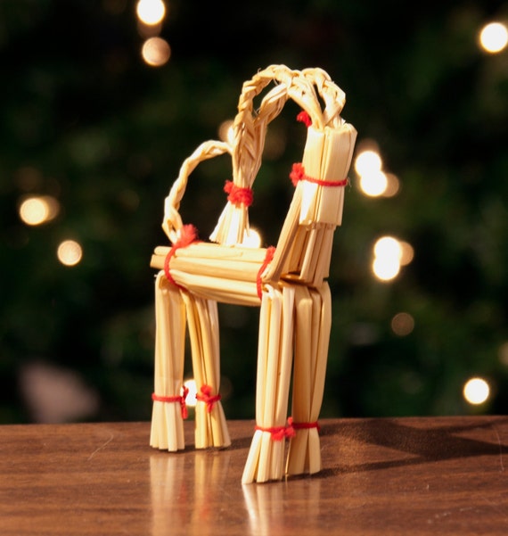 Scandinavian Straw Yule Goat