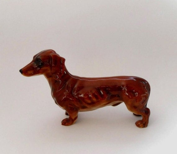 Vintage Dachshund Figurines 2