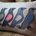 Rustic Crows on Tan Houndstooth Pillow Slipcover
