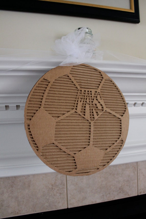 Cardboard Soccer ball