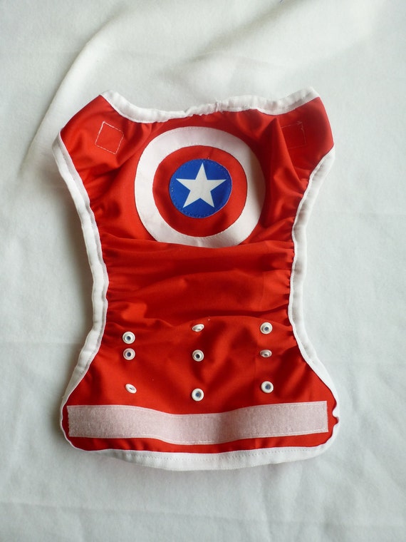 Items similar to Snap or Velcro Onesize Cloth Diaper Cover Inspired By