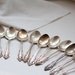 Set of 11 Vintage Ornate Silver/Silver Plated Spoon by Community