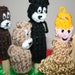 Goldilocks And The Three Bears Finger Puppets