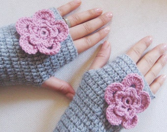 Fingerless Gloves, Accessories, Crochet Mittens, Handmade Gifts, For Her Gift idea, Arm warmers, Winter Glove