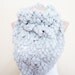 Grey soft mohair cowl, women scarf, 2012 trend, crochet shawl, new fashion scarf.