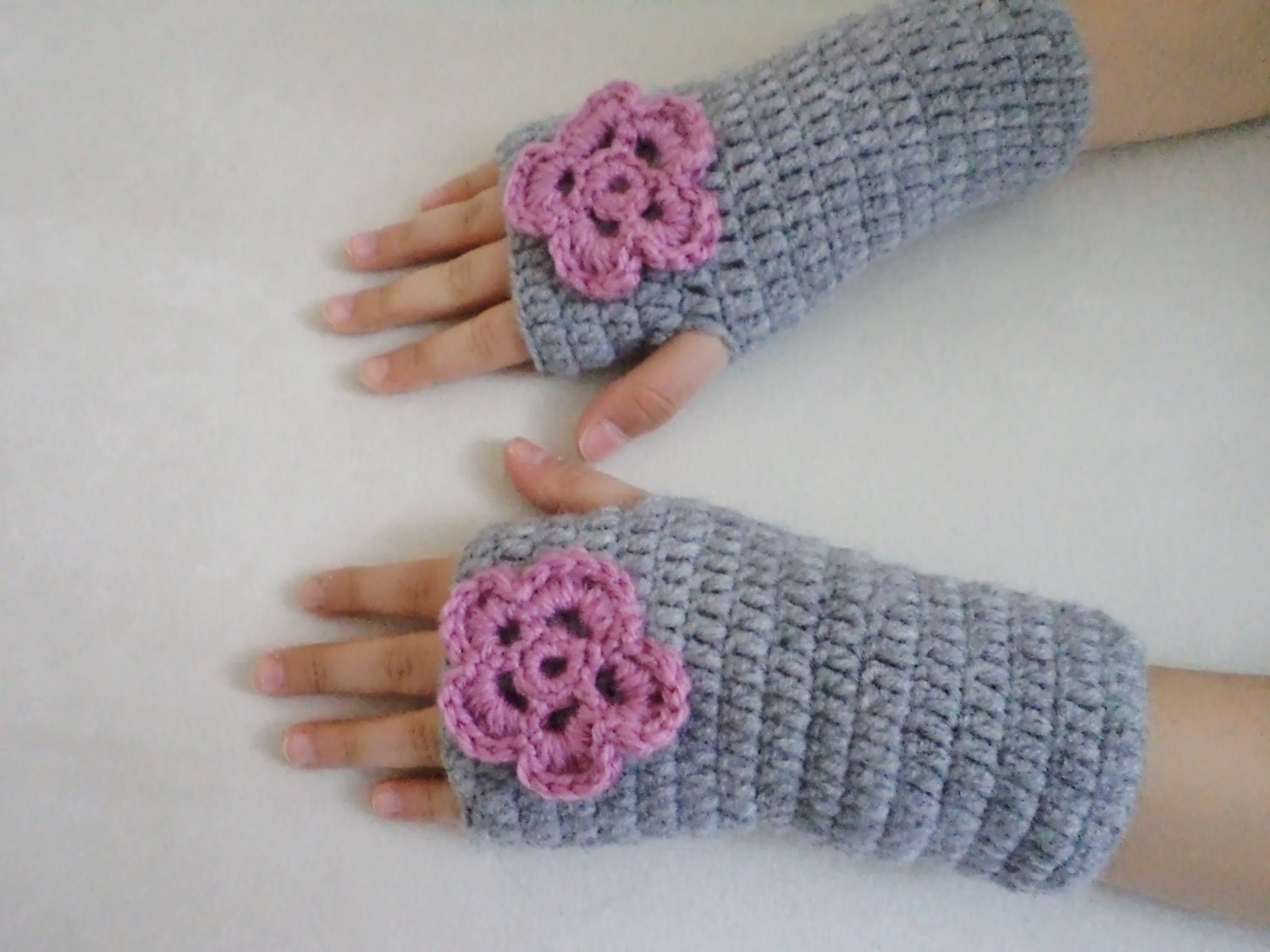 Girls Fingerless Gloves Cute Girls Gloves Winter Gloves