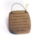 Blessing Plaque, Stoneware Home Decor, Timeless Words from Scripture, Wall Plaque