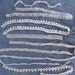 Collection of Seven Antique Vintage Narrow Lace Trims