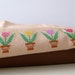 Scandinavian tablecloth - tulip pattern