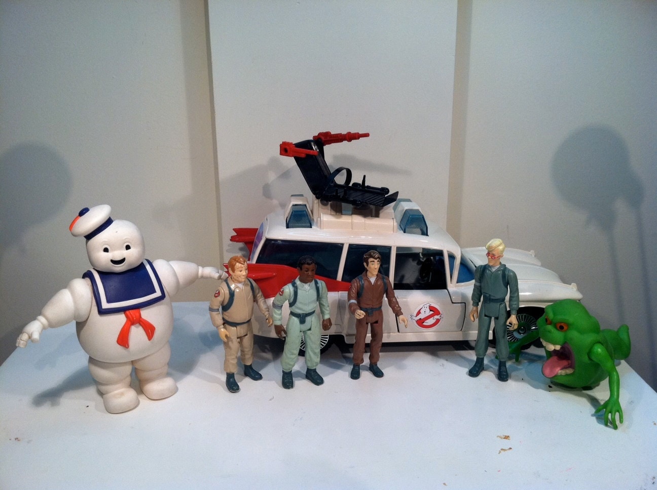 Vintage collection of Original Ghostbusters toys 1984