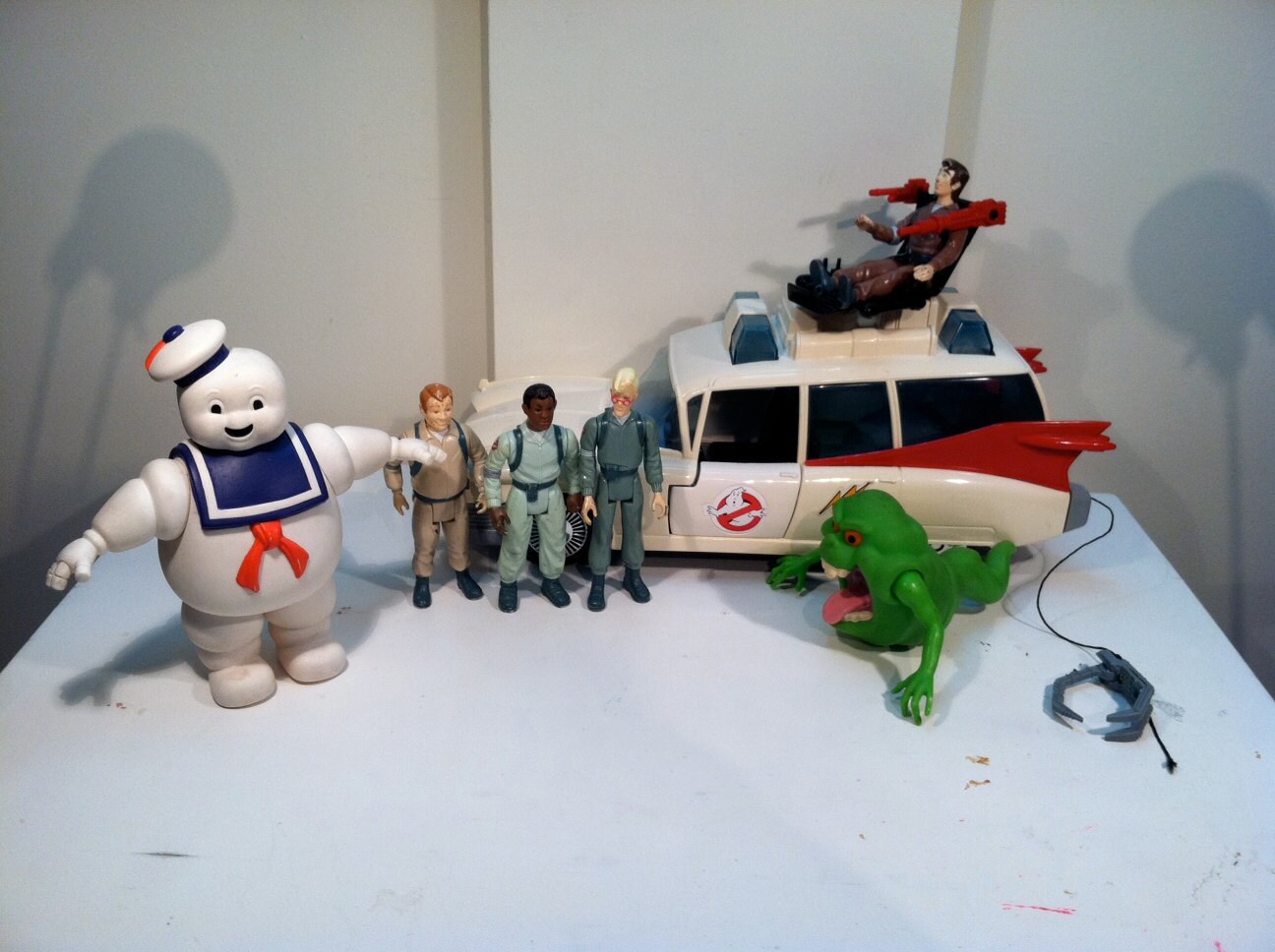 Vintage collection of Original Ghostbusters toys 1984