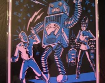 11x17 Poster ROBOT Print PoStEr Monster Retro B-Movie Lost in Space Forbidden Planet B9 vtg Robby the Robot Sci-fi Retro UFO Horror