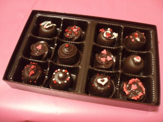 Chocolate Truffles Gift Box 1 Dozen