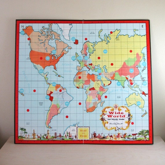 travel the world game instructions elc