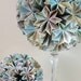 Reserved for Jen - Ball of Stars - Origami Kusudama Ornament - Eco Decor - Recycled Map Paper