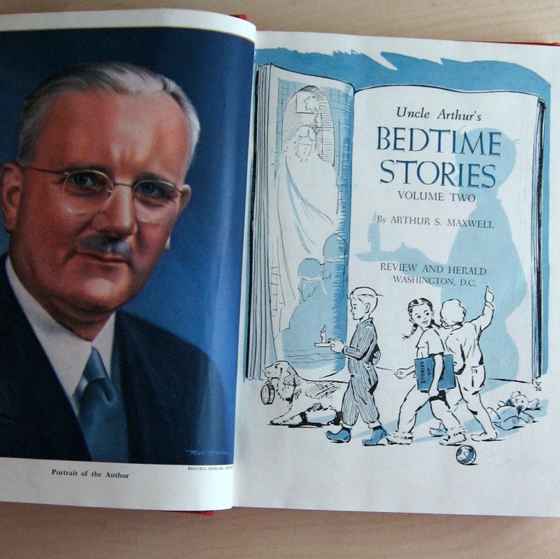 Uncle Arthur S Bedtime Stories Vintage 1950s Childrens
