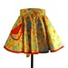 Harvest TIme- Fall - Retro Circular half Apron 50's Kitchen Classic. - Birthday - TAGT