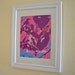 Ultrasound Art - 8x10 artwork in a 10 x13 Frame - Custom Newborn Baby Gift - Baby Shower Gift - Framed Sonogram - Unique Baby Gift-TAGT