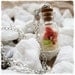 Small bottle with hearts - necklace