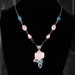 Sterling Silver Gemstone Pendant Necklace