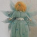 Needle felted fairy SWEET DREAMS nursery baby